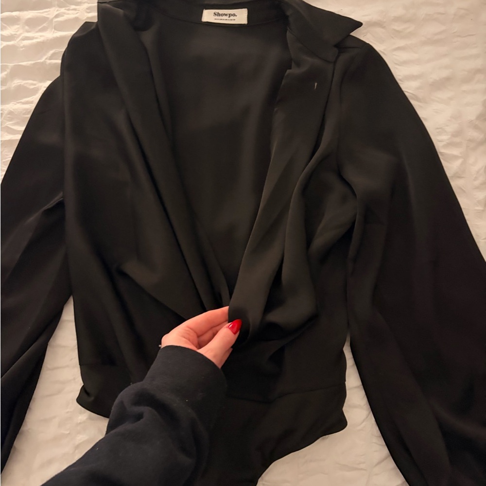 Showpo Black Bodysuit